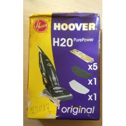 SACCHETTI ASPIRAPOLVERE HOOVER H20 PUREPOWER 5 PEZZI (COD 27027)  NUOVO