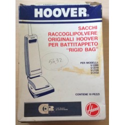 SACCHETTI ASPIRAPOLVERE HOOVER COMPATIBILE CON VARI MODELLI 10 PEZZI (COD 5432)  NUOVO