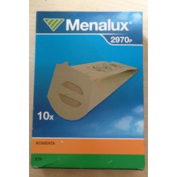 SACCHETTI ASPIRAPOLVERE MENALUX 2970P COMPATIBILE CON VARI MODELLI 10 PEZZI (COD 27806)  NUOVO