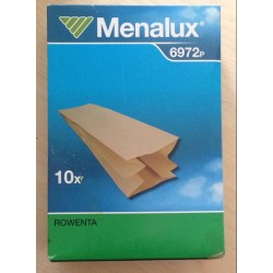 SACCHETTI ASPIRAPOLVERE MENALUX 6972P COMPATIBILE CON VARI MODELLI 10 PEZZI (COD 05438)  NUOVO