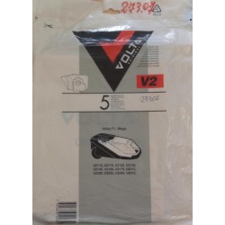 SACCHETTI ASPIRAPOLVERE VOLTA ORIGINALI V2 COMPATIBILE CON VARI MODELLI (COD 27307) 5 PEZZI  NUOVO