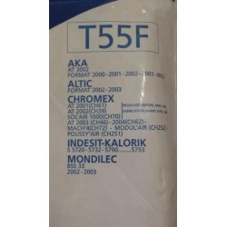 SACCHETTI ASPIRAPOLVERE MENALUX T55F COMPATIBILE CON VARI MODELLI DI ASPIRAPOLVERE (COD 18044) 10 PEZZI  NUOVO