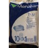 SACCHETTI ASPIRAPOLVERE MENALUX T55F COMPATIBILE CON VARI MODELLI DI ASPIRAPOLVERE (COD 18044) 10 PEZZI  NUOVO