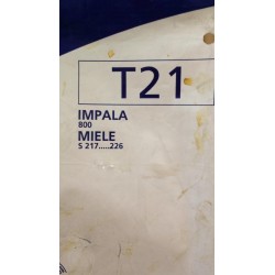 SACCHETTI ASPIRAPOLVERE MENALUX T21 COMPATIBILE CON VARI MODELLI DI ASPIRAPOLVERE (COD 09934) 5 PEZZI  NUOVO