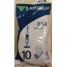 SACCHETTI ASPIRAPOLVERE MENALUX B54 COMPATIBILE CON VARI MODELLI DI ASPIRAPOLVERE (COD 14738) 10 PEZZI  NUOVO