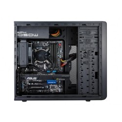 CASE MID-TOWER NO PSU FORCE 500 1USB3 1USB2 BLACK