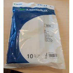 SACCHETTI ASPIRAPOLVERE MENALUX B06 COMPATIBILE CON VARI MODELLI DI ASPIRAPOLVERE (COD 290.48) 10 PEZZI  NUOVO