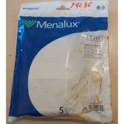 SACCHETTI ASPIRAPOLVERE MENALUX T247 COMPATIBILE CON VARI MODELLI DI ASPIRAPOLVERE (COD 291.86) 5 PEZZI  NUOVO