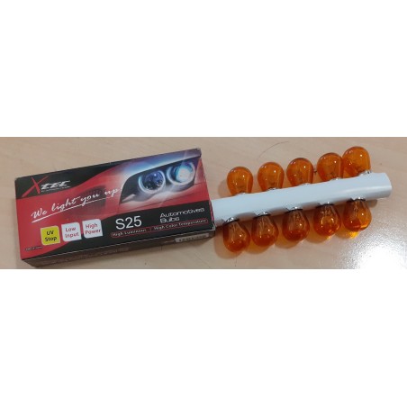 Lampadina ad incandescenza per uso automobilistico  24V  21W con base BA15s  Mod 165  nuovo