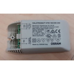 Trasformatore Elettronico  Halotronic Osram  HTM 105/230-240  35-105Watt   usato