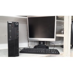 computer PC LENOVO THINKCENTRE M81 intel core i5-2400+monitor hanns.g da 19 pollici+tastiera