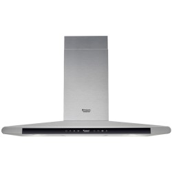 Hotpoint HLC 9.5S AT X/HA Cappa aspirante a parete Acciaio inossidabile 486 m³/h