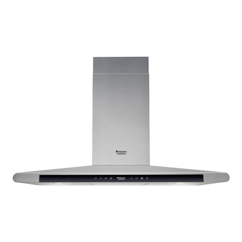 Hotpoint HLC 9.5S AT X/HA Cappa aspirante a parete Acciaio inossidabile 486 m³/h