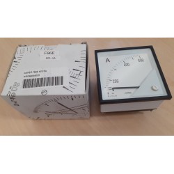 Amperometro analogico da pannello  F96E  600-5A  WRF96EA6005  NUOVO