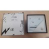 Amperometro analogico da pannello  F72E  1000-5A    WRF72E10005A  NUOVO