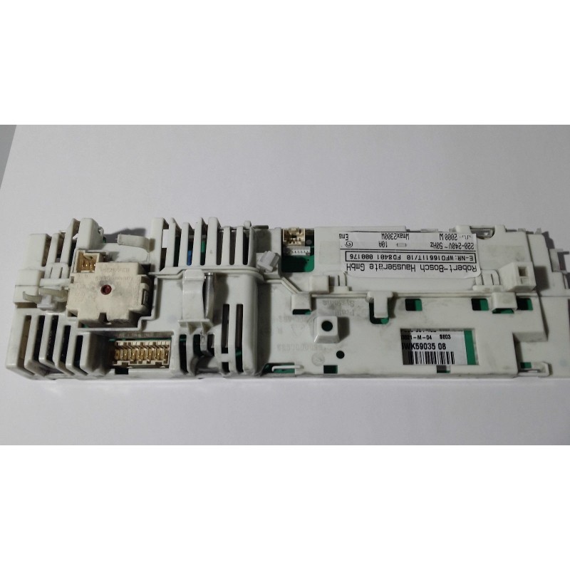 SCHEDA COMANDI COD. 5560001452 LAVATRICE BOSCH WFO1661IT/10 FD 8401 USATO VLX