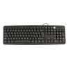 Tastiera 105 tasti USB Standard, colore Nero  NUOVO