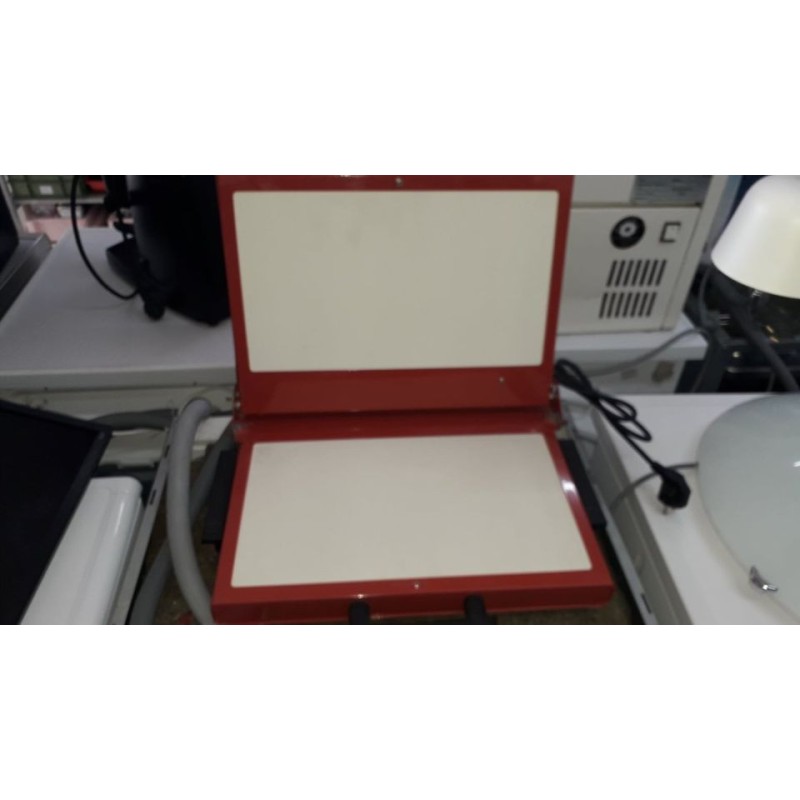 MELCHIONI Tigelliera elettrica Doppia piastra Pietra Refrattaria Potenza 1200 Watt