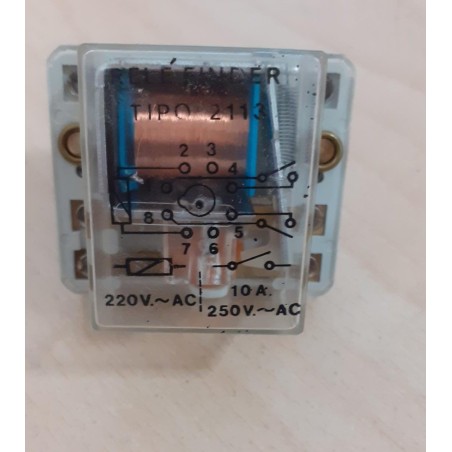 RELÈ FINDER DEVIATORE OCTAL  TIPO 2113   SERIE 21  NUOVO