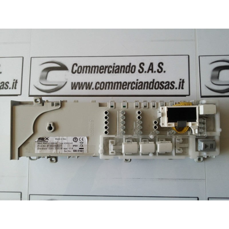 SCHEDA COMANDI COD. 719597-07 / 132442505 PER LAVATRICE REX RWFH12280W USATO VLX
