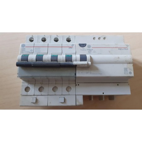 MAGNETOTERMICO  E DIFFERENZIALE  C 63 4X63 GENERAL ELECTRIC  USATO