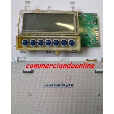 SCHEDA COMANDI COD. 720482500 PER LAVATRICE ARDO FL105L USATO