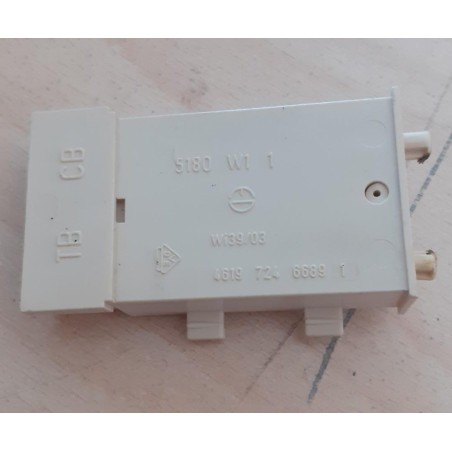 INTERRUTTORE ON/OFF PER LAVASTOVIGLIE WHIRLPOOL DWH B00 COD 461972466891  COD PROD 481227618493  USATO