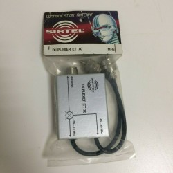 ANTENNA SIRTEL DUPLEXER ET 70 MHX COMMUNICATION  46..49 MHZ-68..72 MHZ  NUOVO