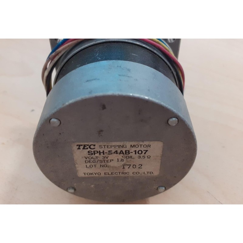 MOTORE PASSO PASSO  TEC STEPPING MOTOR  SPH-54AB-107  USATO