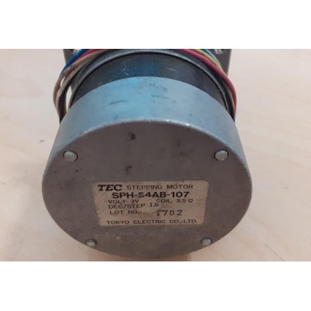 MOTORE PASSO PASSO  TEC STEPPING MOTOR  SPH-54AB-107  USATO