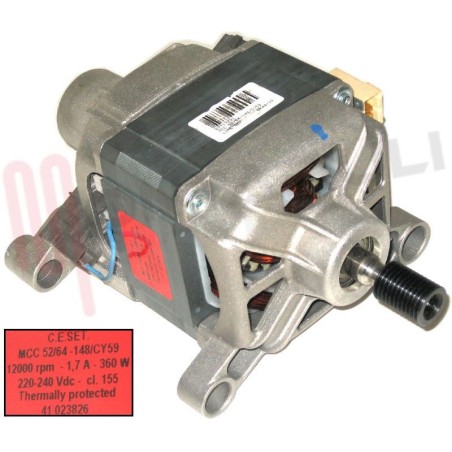MOTORE LAVATRICE CANDY 360W 220-240VDC CESET  COD 41022826  USATO