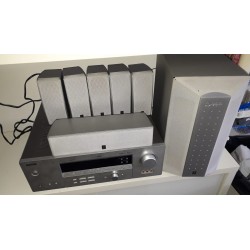 YAMAHA HTR-5740 6.1 Home theatre - Sintoamplificatore con subwoofer e 6 casse. YAMAHA HTR 5740