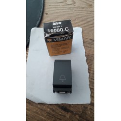 VIMAR Pulsante 1P NO 10A campanello grigio 16080.C