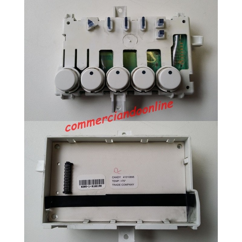 SCHEDA COMANDI COD.41010895 PER LAVATRICE HOOVER HNS 6755-30 NEXTRA USATO