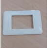 Placca Legrand serie Cross 3 posti bianca ART. 680543  NUOVO
