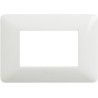 BTicino Matix AM4803BBN Placca 3 Moduli, Bianco, 1 pezzo
