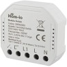 Hom-io HOM-MOD-SWITCH 1X10A Modulo WiFi, Interruttore 1 canale smart contatto pulito per punti luce e dispositivi elettrici