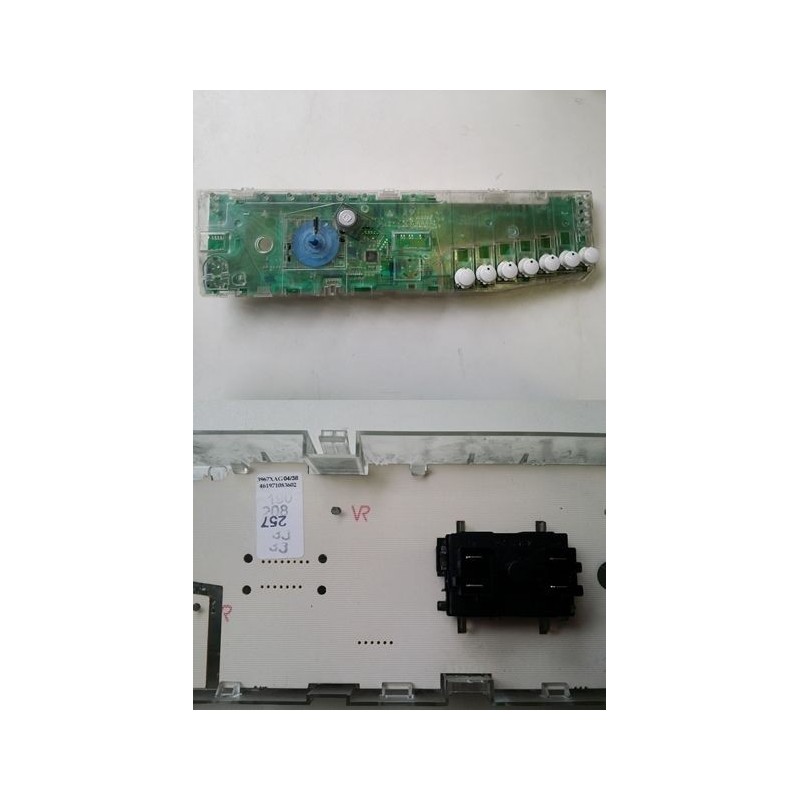 SCHEDA COMANDI LED 461971083602 PER LAVATRICE WHIRLPOOL AWM 7080   usato