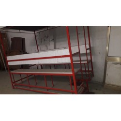 Modulo portapersone con doppia panca