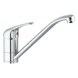 MISCELATORE LAVELLO GATTONI SERIE PESCI RUBINETTO CUCINA CON BOCCA GIREVOLE 5610156co
