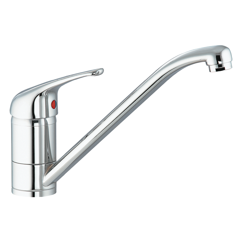 MISCELATORE LAVELLO GATTONI SERIE PESCI RUBINETTO CUCINA CON BOCCA GIREVOLE 5610156co