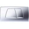 Geberit – Pulsante Geberit Twinline, per doppio volume di scarico cromato Brill ante, 115.888.21.1)