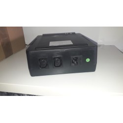Nilox 17NXGCSI15001 Gruppo di Continuità UPS da 1100VA / 550W, 2 Uscite, Nero