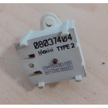 INTERRUTTORE ITW 08037404 / 1220000  PER  LAVASTOVIGLIE ARISTON L64IT2  USATO