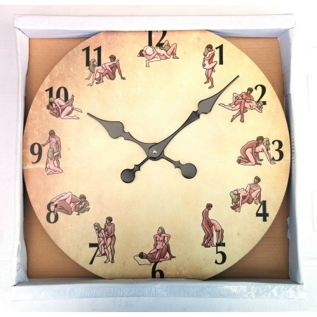 Orologio da muro Kamasutra diametro 50 cm da parete