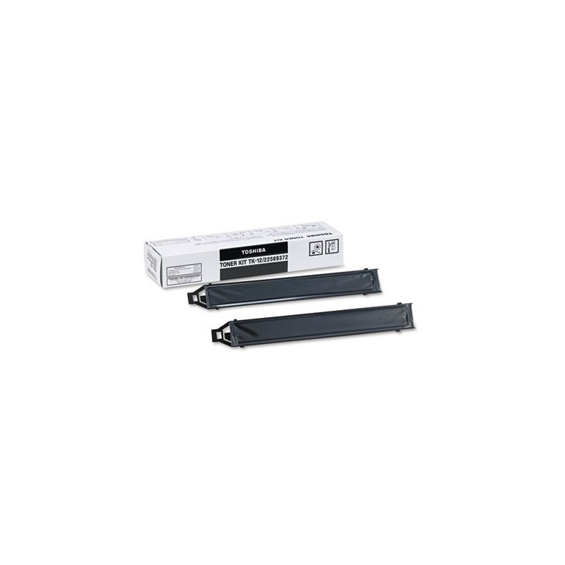 Toshiba TK-12 Kit toner  per TF501, TF610 nero,prodotto nuovo con imballo rovinato
