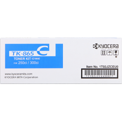 Kyocera TK-865C 1T02JZCEU0 toner ciano originale