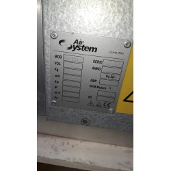 CENTRALINA A CARBONI ATTIVI CON MOTORE AIRSYSTEM USATA