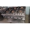 Cucina per ristorante professionale industriale a gas 6 fuochi GICO USATA