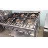 Cucina per ristorante professionale industriale a gas 6 fuochi GICO USATA